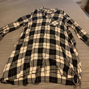 Old navy black and white dress